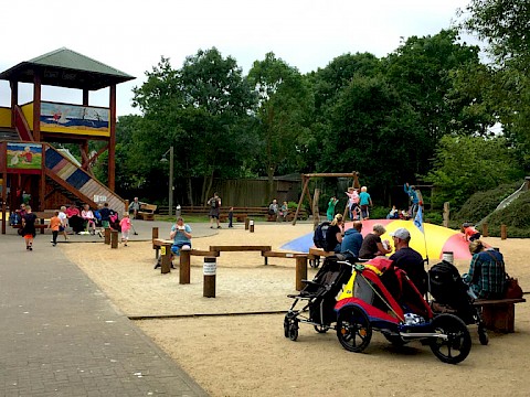 Tierpark Westküstenpark am 03.06.2018: Unser Storchentag neigt sich dem Ende zu!