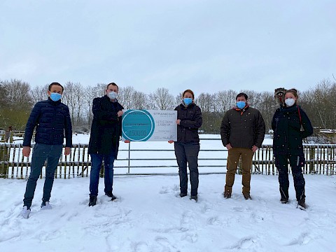 Tierpark Westküstenpark am 05.02.2021: Das Deichkind SPO sammelt 2000 Euro für uns! Unglaublich!