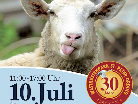 Tierpark Westküstenpark am 02.07.2022: Unser Schaftag am 10. Juli 2022