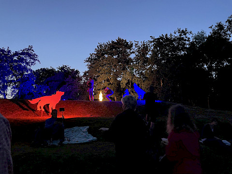 Tierpark Westküstenpark am 14.08.2024: SPO funkelt Ausblicke....